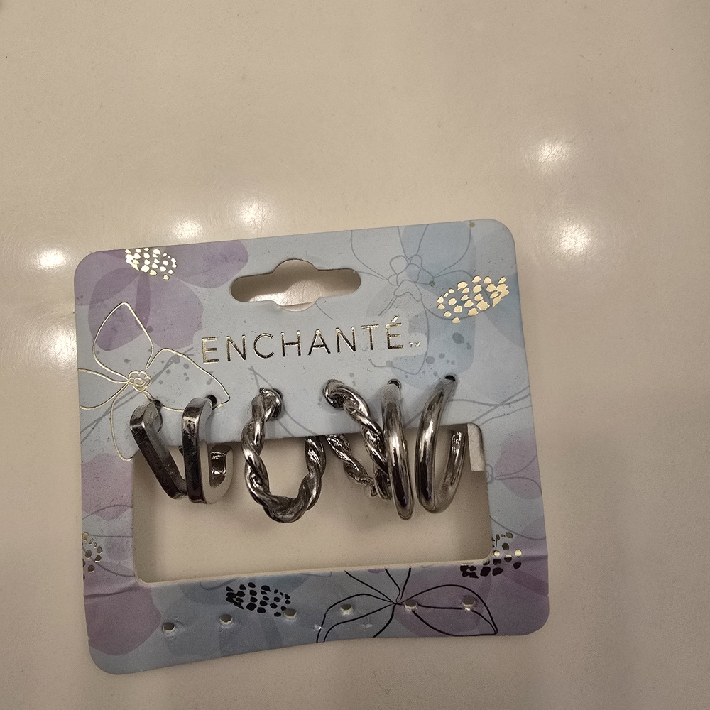 Silver Women's Accessory Set